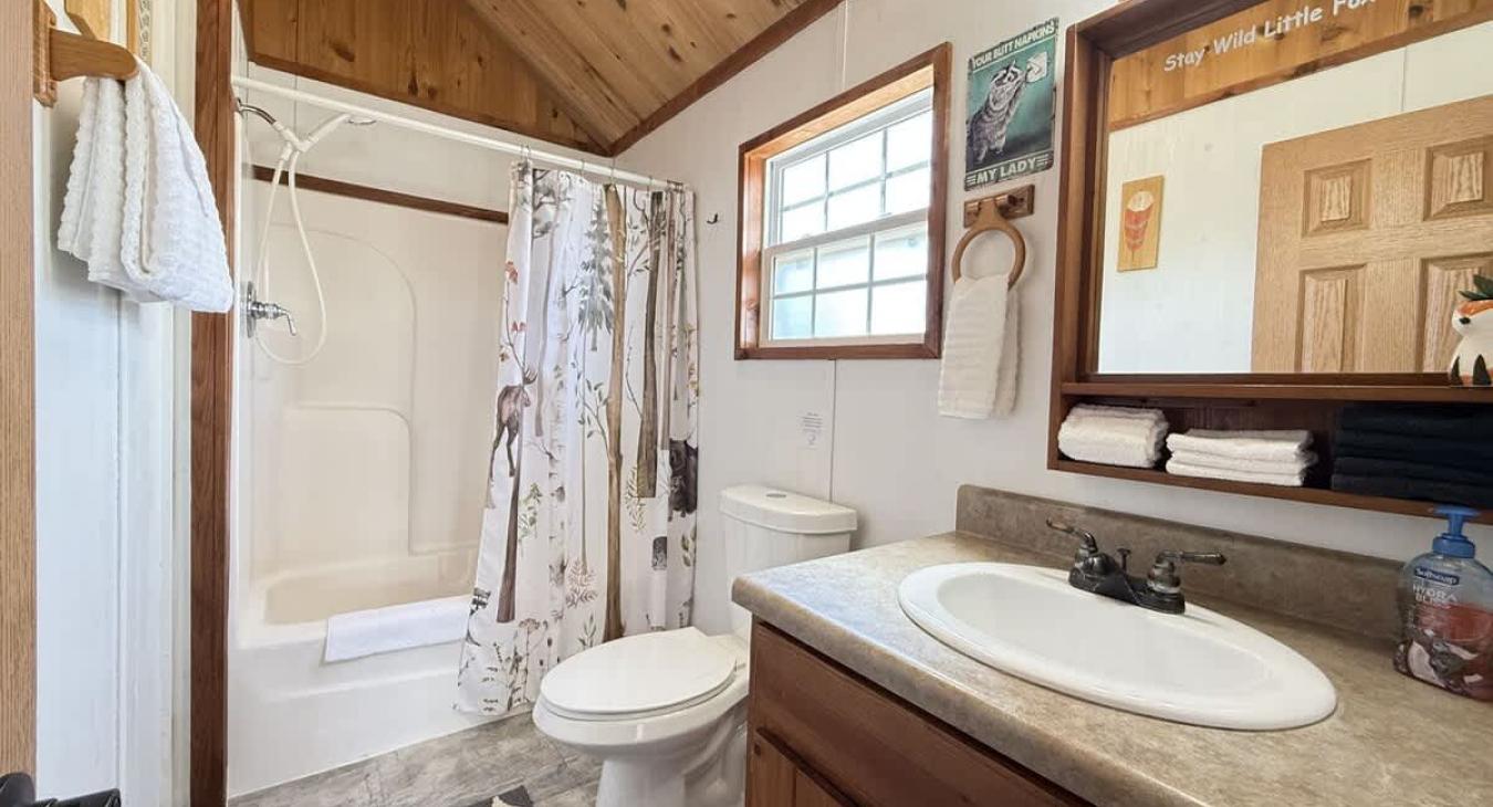 Clean towels are provided to your during your stay.