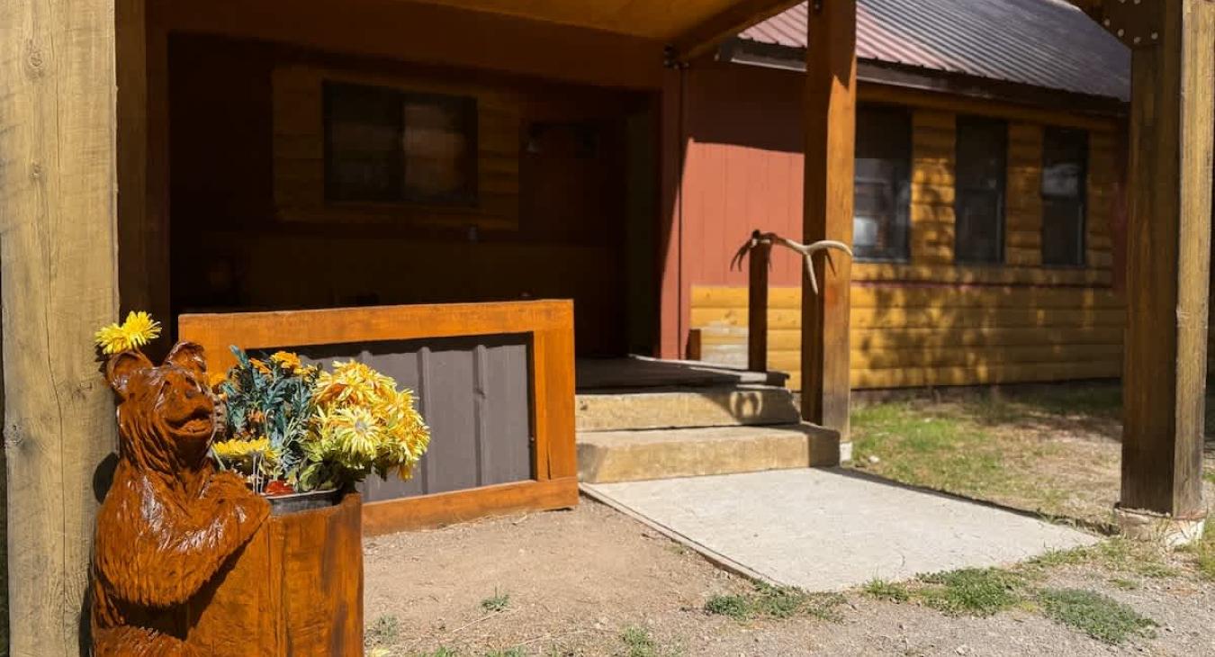 Front entry into The Bears Den