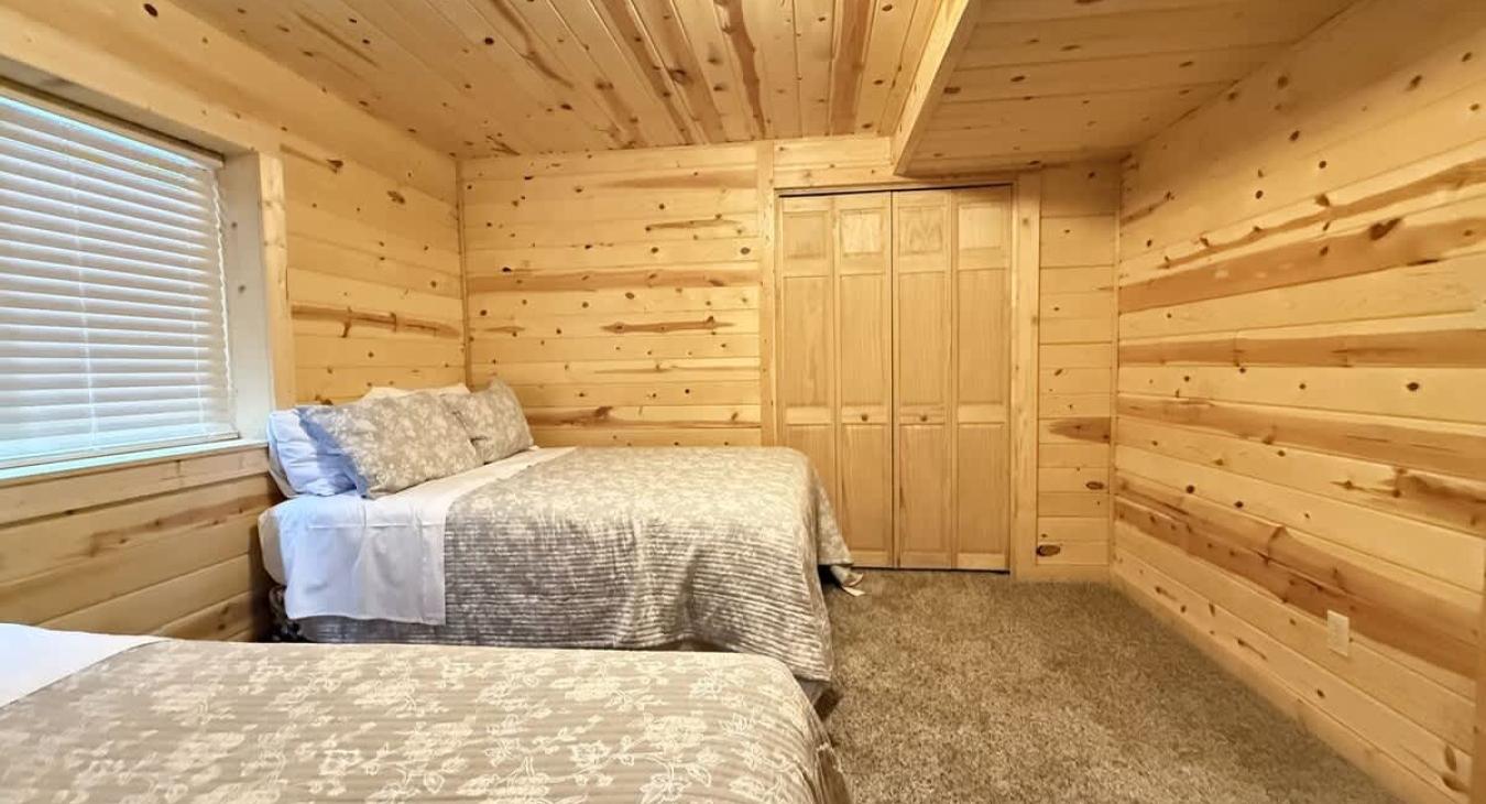 Lots of natural light flows in this room.