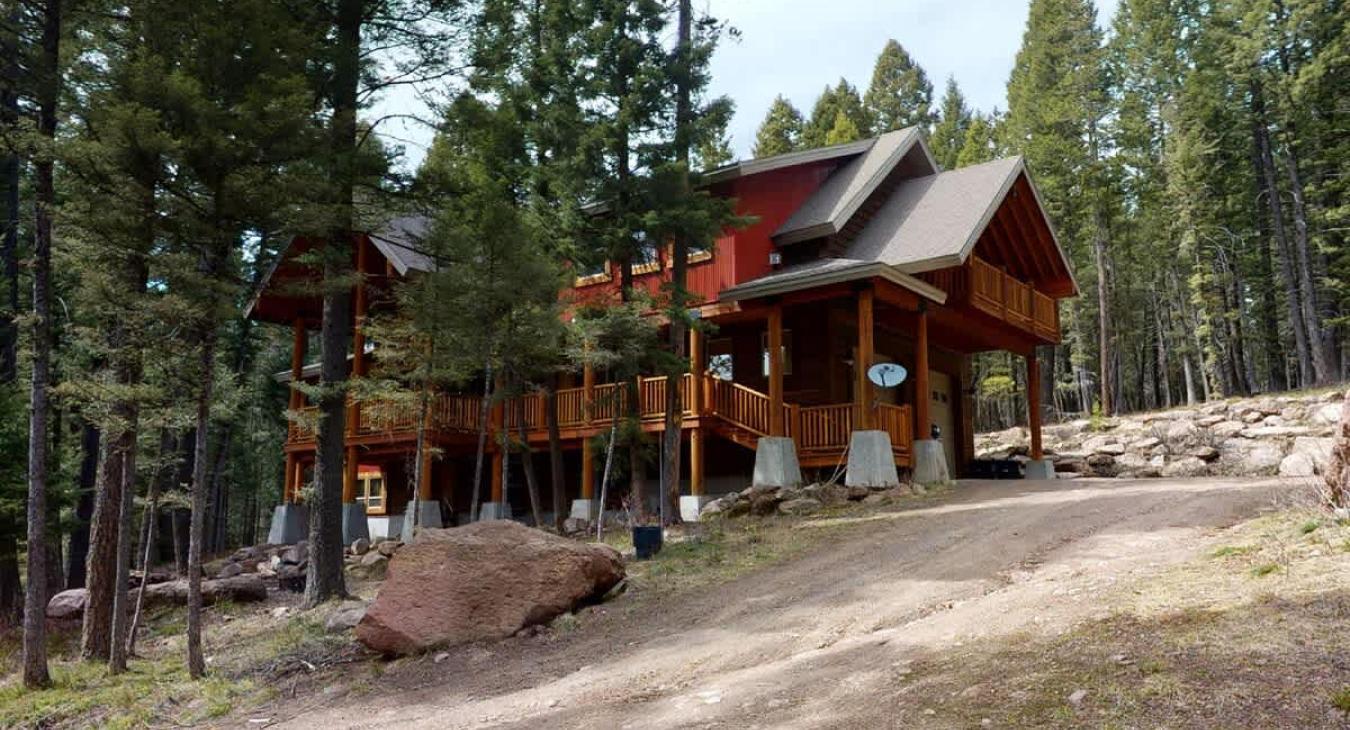 Legacy Lodge is nestled in the trees for the perfect getaway.