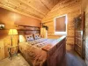 The other bedroom upstairs has a queen bed.