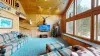 Large open living room on the upstairs level.