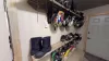Items located in the garage for rent.