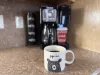 Enjoy a nice cup of coffee in the morning with the coffee bar located in the cabin.