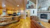 View from the front of the house to the back where the master bedroom and laundry room are.