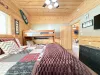 A dresser is featured in this room to store your belongings during your stay.