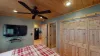Main level bathroom has an ensuite bathroom that is also shared on the main level.