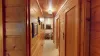 Hallway to the bedroom and the stairway to upstairs.