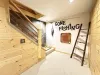 Basement stairs to main level.