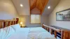 Large window to let in natural light during the day.