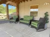 relax on the lower front porch