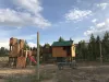 Located in Yellowstone Lux a playground for the kiddos.