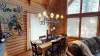 Dining table with 6 seats.