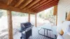 A barbecue and picnic table are available for your use.