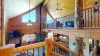 The stairs give you access to loft, 2 other bedroom, and second bathroom.