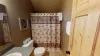 Upstairs full size shared bathroom.