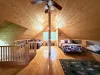 Loft area with 2 queen beds.