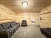 Lots of seating on different levels for everyone to relax.