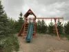 Playset is available nearby.