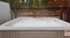 Hot tub towels are provided.
