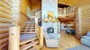 Beautiful stairs to access the second floor. Beautiful fireplace for you to enjoy, make sure to bring your own wood.