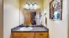 Third bathroom with storage space to store your belongings.