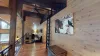 Upstairs loft with small play area.