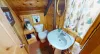 Half bathroom located upstairs.