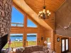 Loft area overlooking the main level living room.