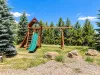 Outside playset for the kids.