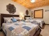 Basement Bedroom #4 with 2 Queen beds.