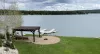 Located right on the water for beautiful views.