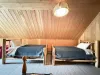 Many beds available for use.