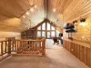 Large open loft.
