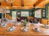 Large dining area right off the living room.