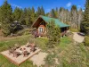 Arial view of the cabin.