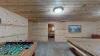Easily access all the rooms from the game room.