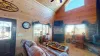 There is also a fireplace and television for your convivence.