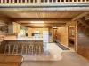 Kitchen on the main level equipped with everything you need to make the perfect home cooked meal.