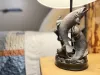 Fish accent lamp to go with the decor of the room.