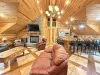 Overview of the open living and kitchen area. Nice and spacious.