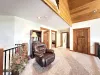 Seating in the loft.
