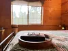 relax in the master bedroom and read a book