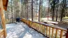 Large deck with grill available.