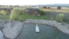 Located right on the water.