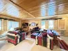 Comfortable couches to watch a movie on the smart tv.