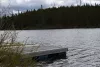 Shared boat dock.