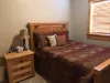 Downstairs 3rd bedroom with a Queen bed.