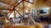 View of the cabin from the loft.