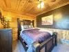 Downstairs is a double bed to sleep 1-2 people. A dresser is located here to store your belongings.